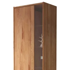 Vitrine Salomonia aus Kernbuche Massivholz