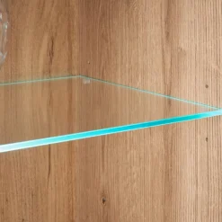 Vitrinen-Highboard in Eiche Holzoptik - Brocus