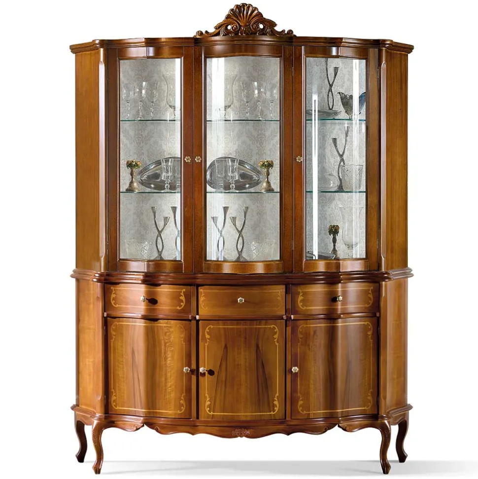 Vitrinenschrank im Barock Stil - Arionn