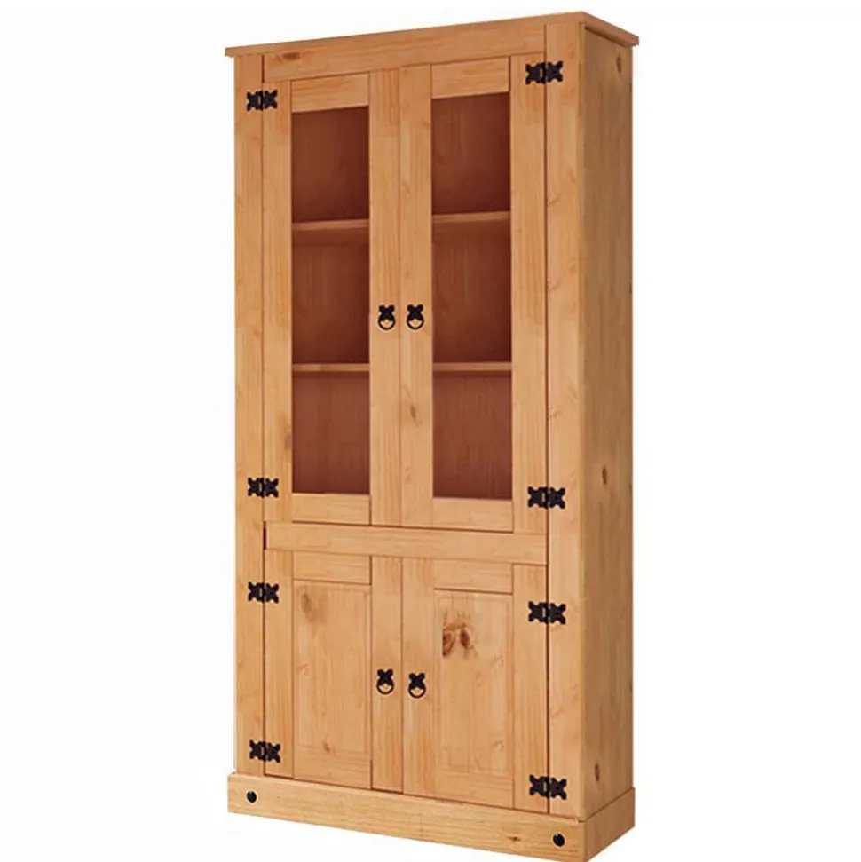 Vitrinenschrank im Mexikanischen Landhaus Look - Chrysa