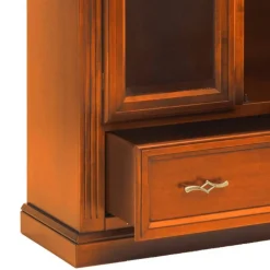 Vitrinenschrank in Kirschbaumfarben - Manukau