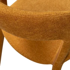 Vollständig gepolsterte Stühle in Gelb - Posky (2er Set)