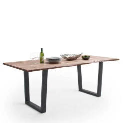 Waldkante Esstisch aus Akazie Massivholz - Donnira