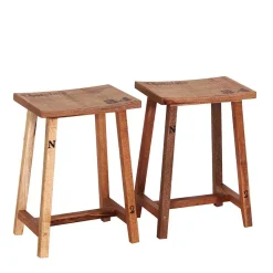 Wand Klapptisch & Hocker Set - Indri (dreiteilig)