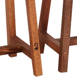 Wand Klapptisch & Hocker Set - Indri (dreiteilig)