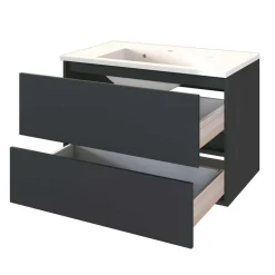 Wand Waschplatz mit 2 Schubladen - Cathyl