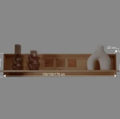 Wandboard aus geöltem Kernbuche Massivholz - Sarosca