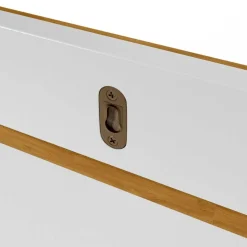 Wandboard in Eiche Furnier & Weiß - Elastian