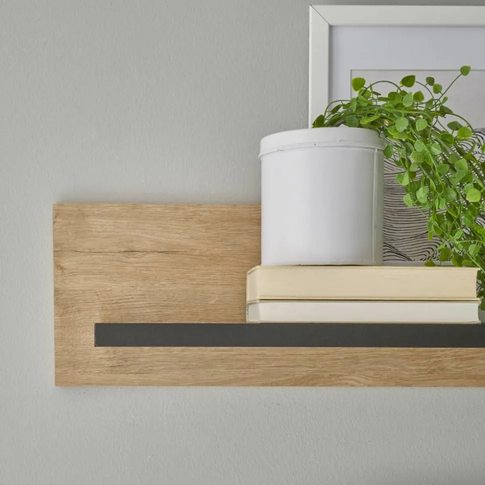 Wandboard in Eiche Gold Holzoptik - Hengas