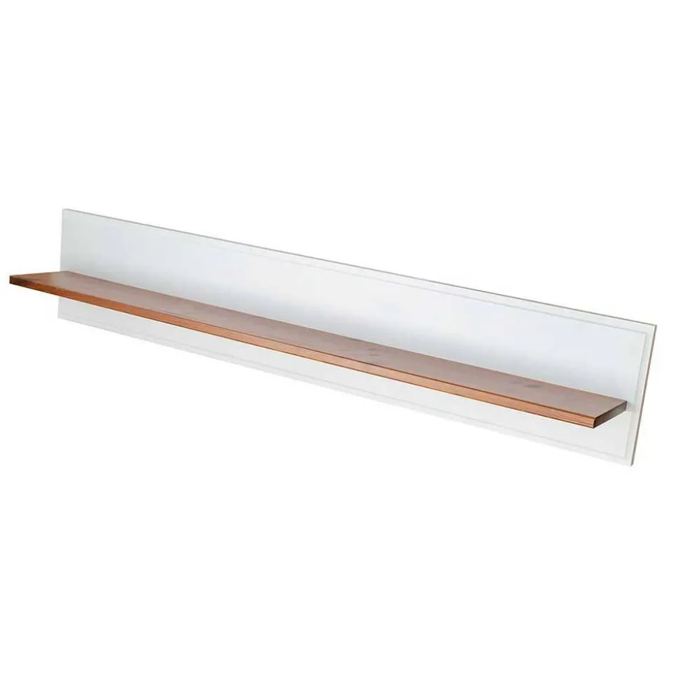 Wandboard in Weiß und Kiefer - Varicano