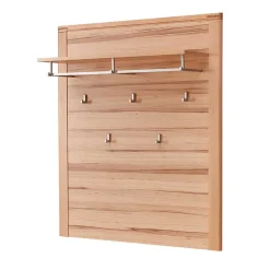 Wandgarderobe - 90x110x29 cm in Kernbuche - Viktorion