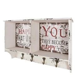 Wandgarderobe Esther im Shabby Chic Look