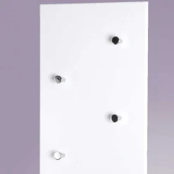 Wandgarderobe Gabrina in Weiß