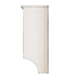 Wandgarderobe Ginnos in Weiß Braun