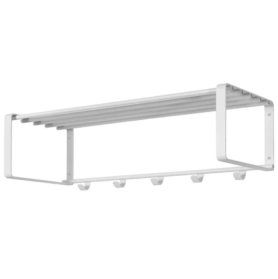 Wandgarderobe in Weiß pulverbeschichtet - Torosma