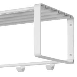 Wandgarderobe in Weiß pulverbeschichtet - Torosma