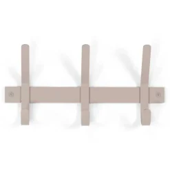 Wandgarderobe mit drei Doppelhaken - Contrage