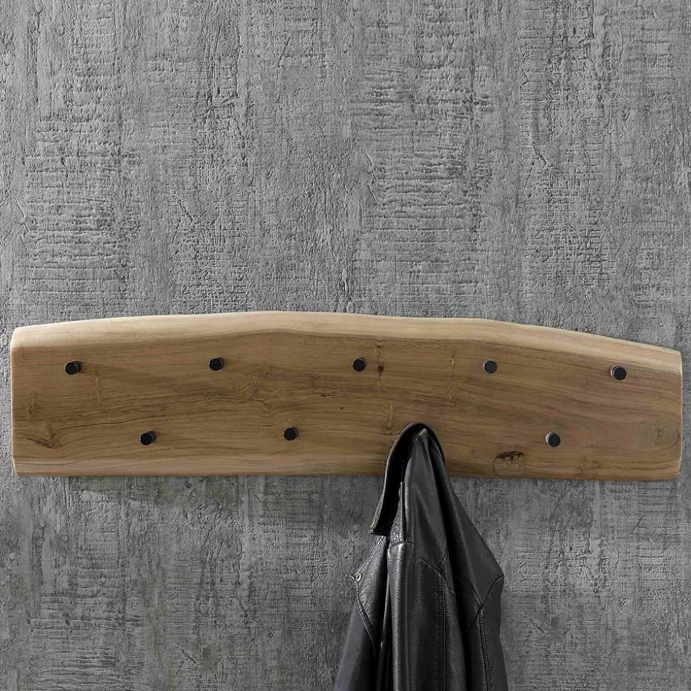 Wandgarderobe mit neun Kleiderhaken - Varabera