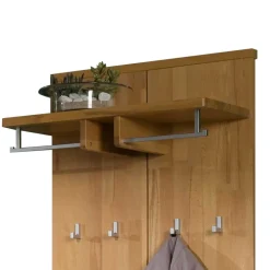 Wandgarderoben Paneel Wislama aus Kernbuche Massivholz