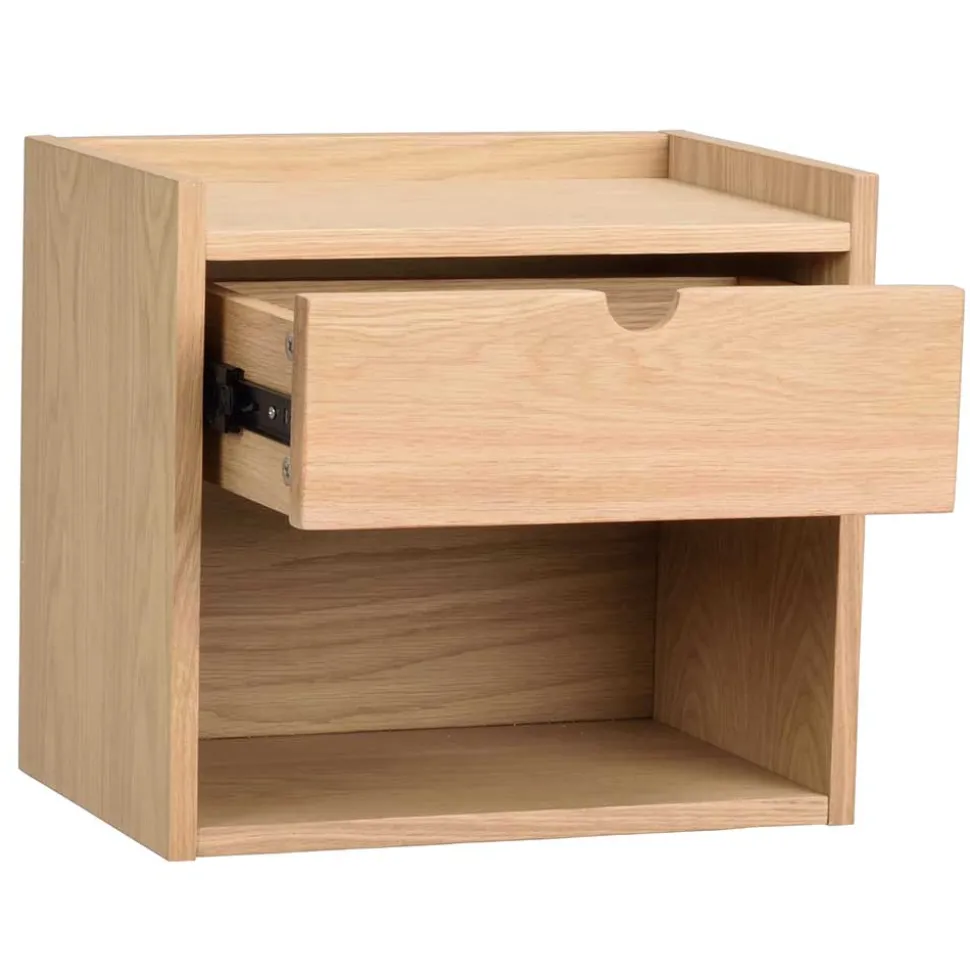 Wandkonsole mit Schublade und Fach - Pastranac