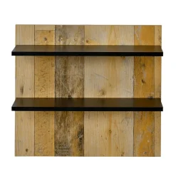 Wandpaneel Nachttisch mit zwei Ablagen - Naiavio