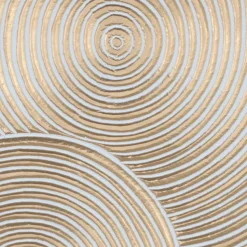 Wandpaneel Wandbild mit Kreis Strukturen - Hankina