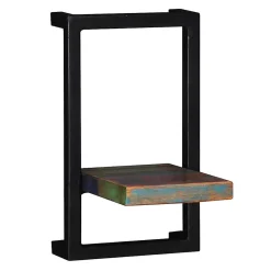 Wandregal Kombi aus Altholz bunt - Jamaica (vierteilig)