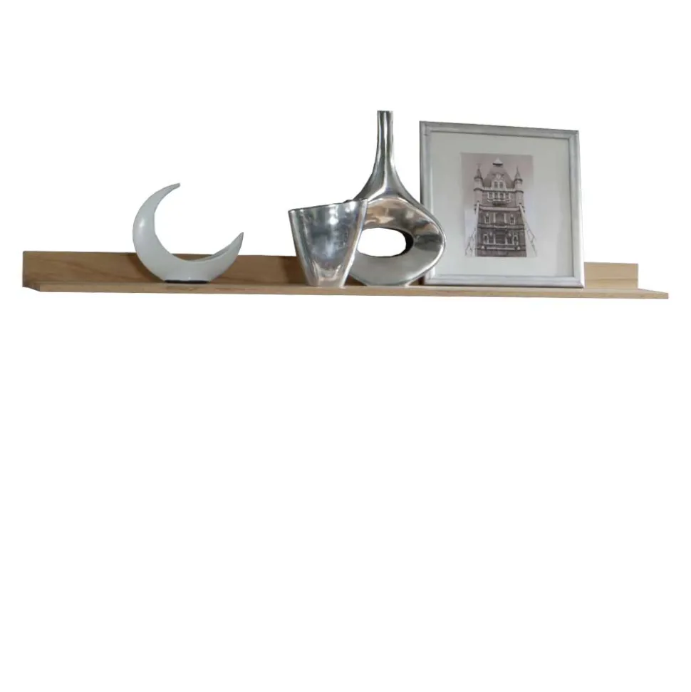 Wandregal Wahano aus Kernbuche Massivholz