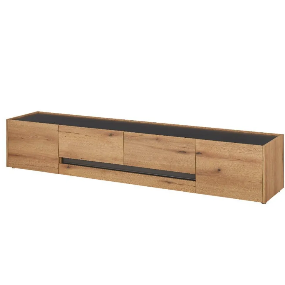 Wandregal-Paneel und TV-Lowboard Set - Colomania (zweiteilig)