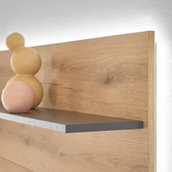 Wandregal-Paneel und TV-Lowboard Set - Colomania (zweiteilig)