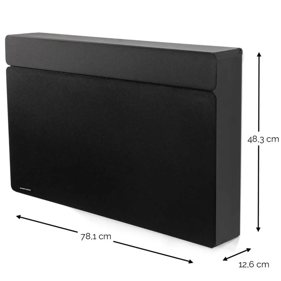 Wand-Schuhkipper in Schwarz - Highlamp