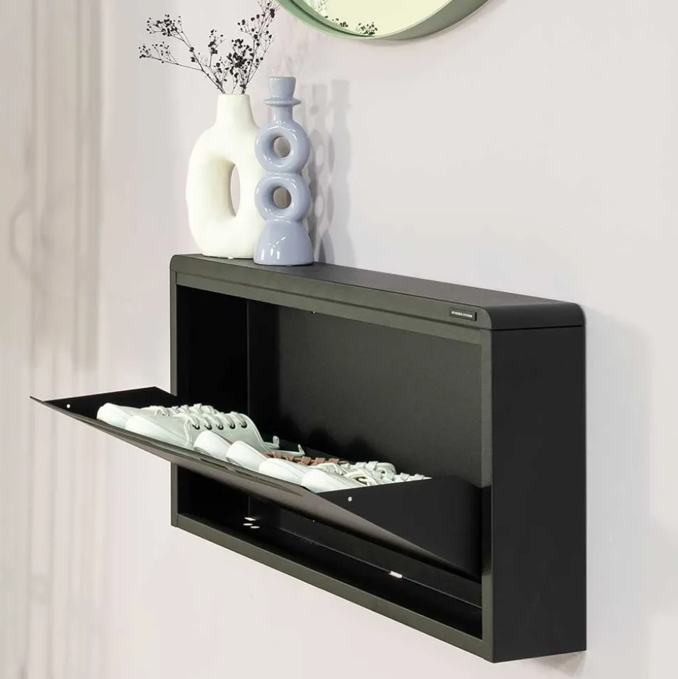 Wand-Schuhschrank mit einer Klappe - Nikic