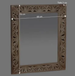 Wandspiegel im Landhaus Vintage Look - Runiasa