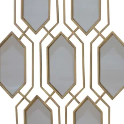 Wandspiegel Lyneka in Gold antik