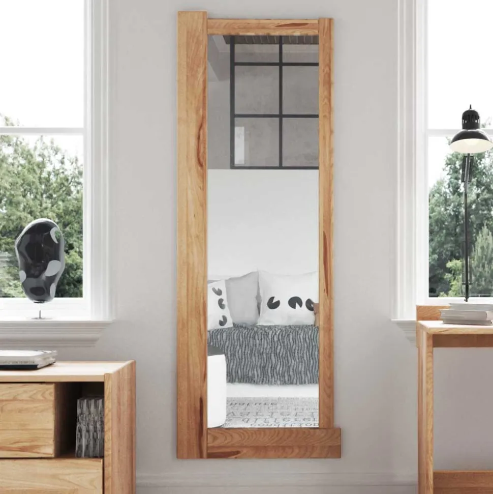 Wandspiegel Salomonia aus Kernbuche Massivholz