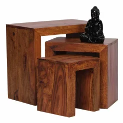 Wangen Dreisatztisch Hoslo ineinander schiebbar (dreiteilig)