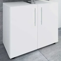 Waschbecken Badschrank mit Doppeltür - Sua