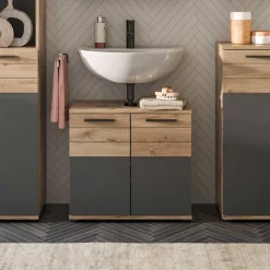 Waschbecken Unterschrank 2-türig - Depart