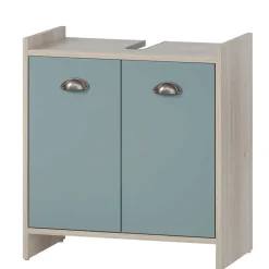 Waschbeckenschrank in Hellblau - Capreran