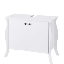 Waschbeckenschrank in Weiß - 2-türig - Besi