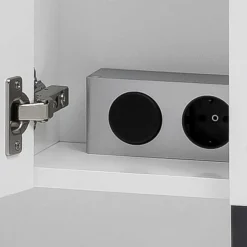 Waschbeckenschrank mit Spiegelschrank Set - Ismilav (zweiteilig)