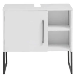 Waschbeckenschrank mit Spiegelschrank Set - Ismilav (zweiteilig)