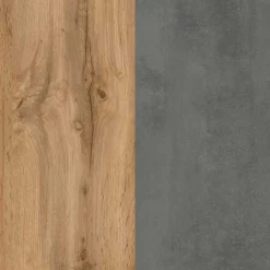 Waschbeckenschrank mit Tür & Klappe & Schublade - Mia