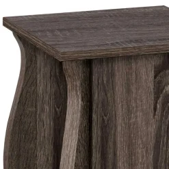 Waschbeckenunterschrank in Eiche Grau Holz Dekor - Fionora