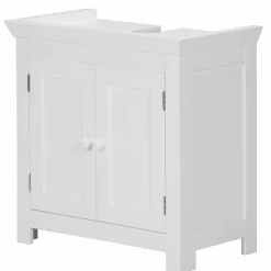 Waschbeckenunterschrank in Weiß mit Doppeltür - Hank