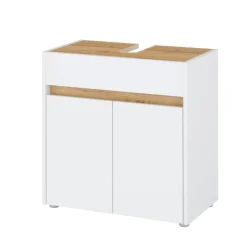 Waschbeckenunterschrank in Weiß - Nonessia