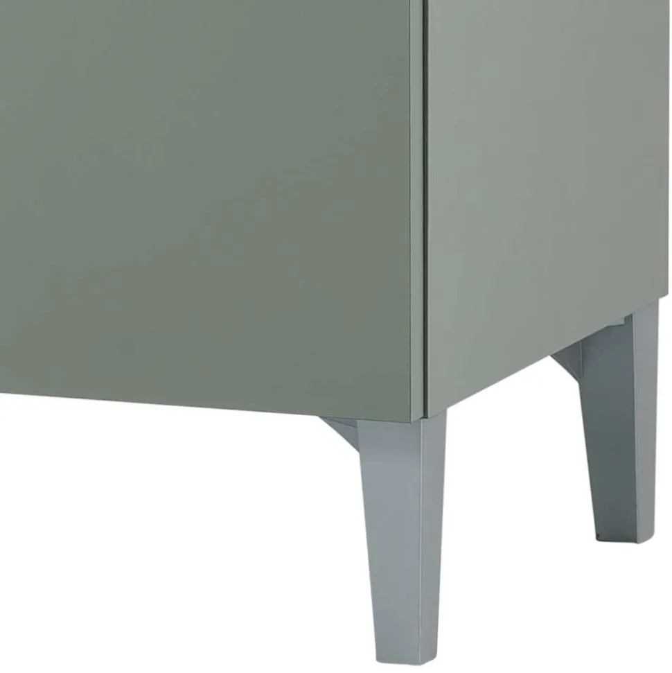 Waschbeckenunterschrank in Graugrün - Liz