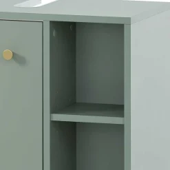 Waschbeckenunterschrank in Graugrün - Vilatata