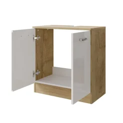 Waschbeckenunterschrank mit Sockelgestell - Highlamp