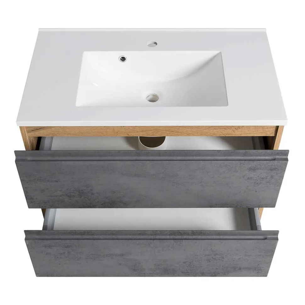 Waschbeckenunterschrank mit 80 cm Breite - Mia